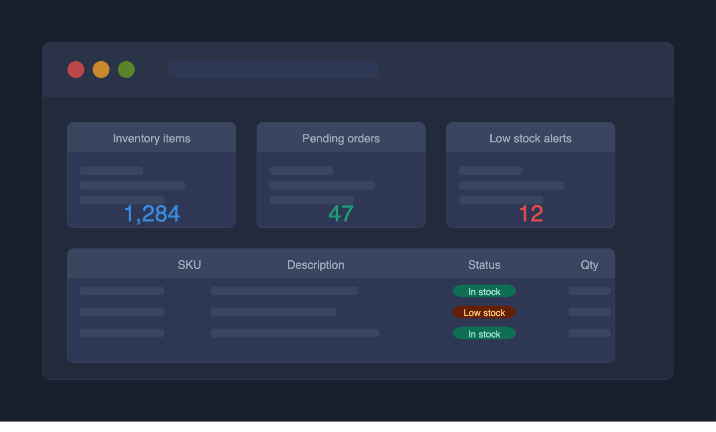 [WIP] Inventory Management System