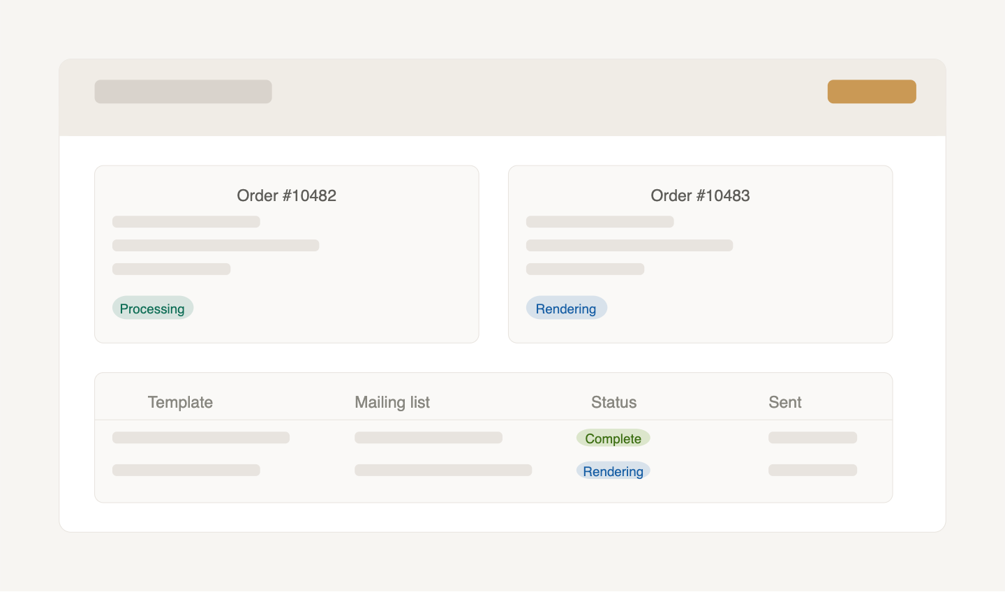 Direct Mail Order Platform